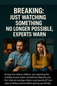 Just Watching Something